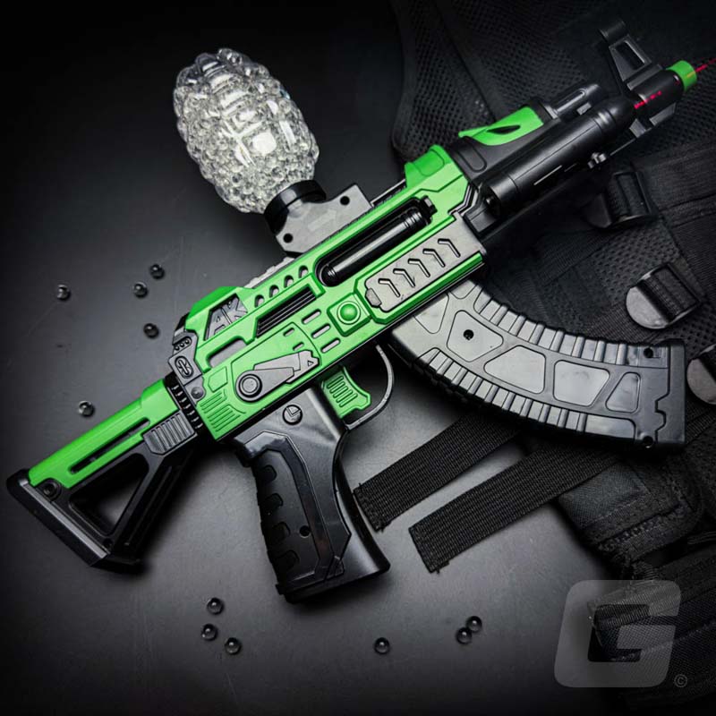 AKM Gel Blaster green